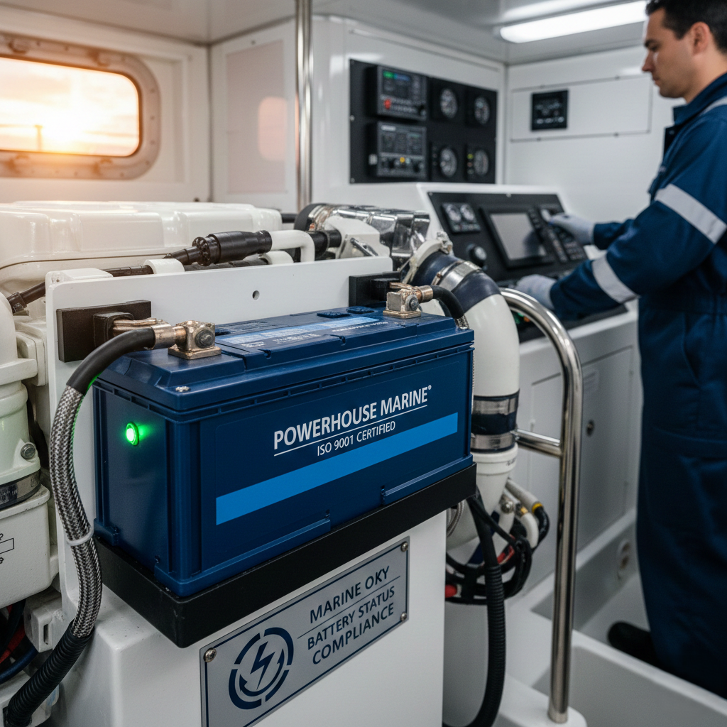 POWERING SAFETY: THE ROLE OF CERTIFIED MARINE BATTERIES ON BOARD