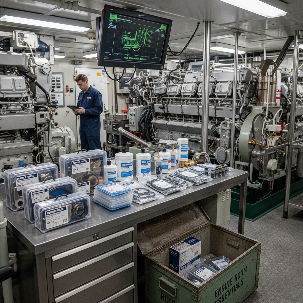 ENGINE ROOM ESSENTIALS: HIGH-QUALITY SPARES & CONSUMABLES FOR BETTER VESSEL PERFORMANCE
