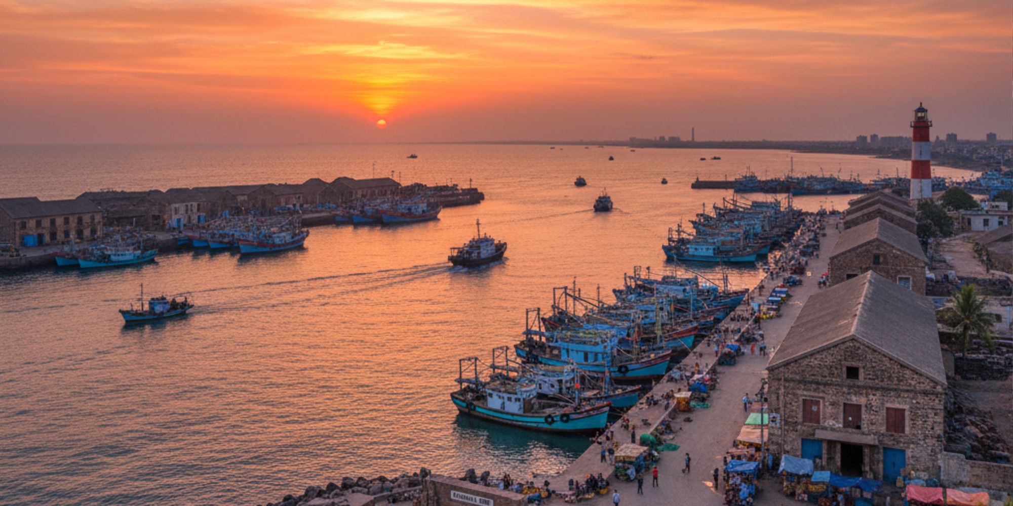 Veraval Port (Gujarat) – A Hub for Fishing and Seafood Exports