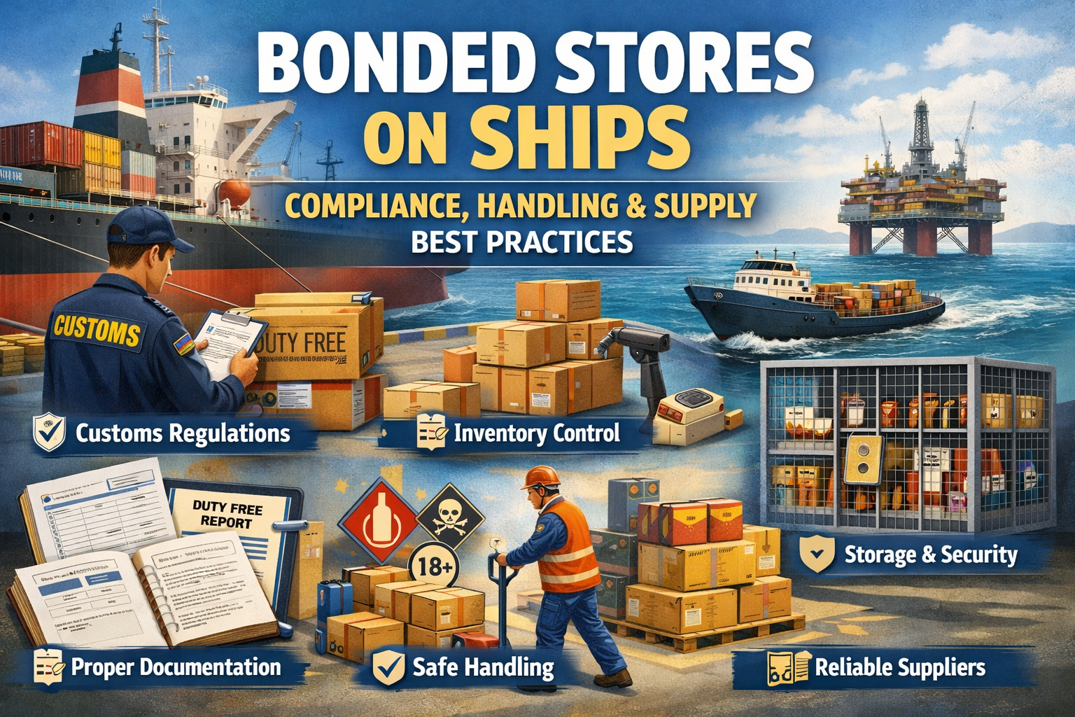 BONDED STORES ON SHIPS: COMPLIANCE, HANDLING & SUPPLY BEST PRACTICES
