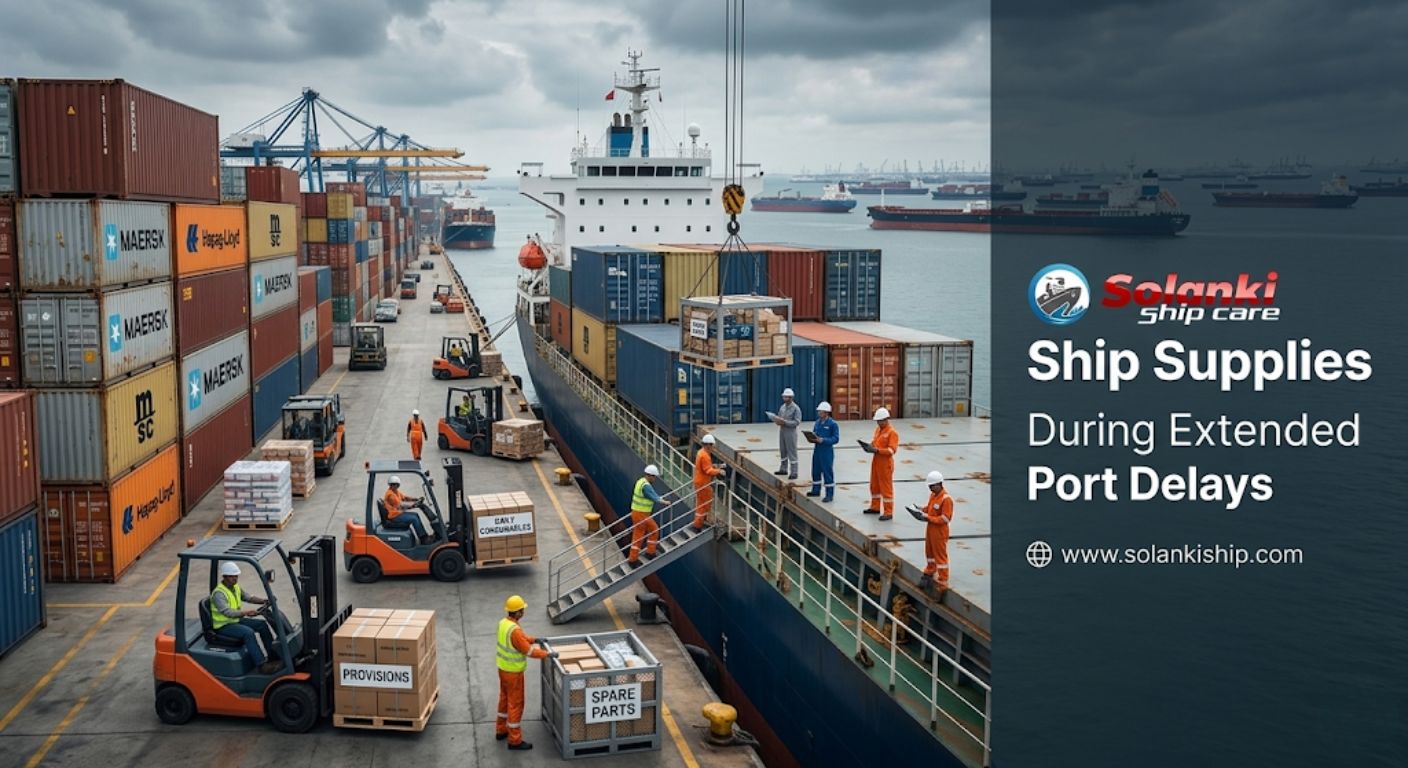 Managing Ship Supplies During Extended Port Delays