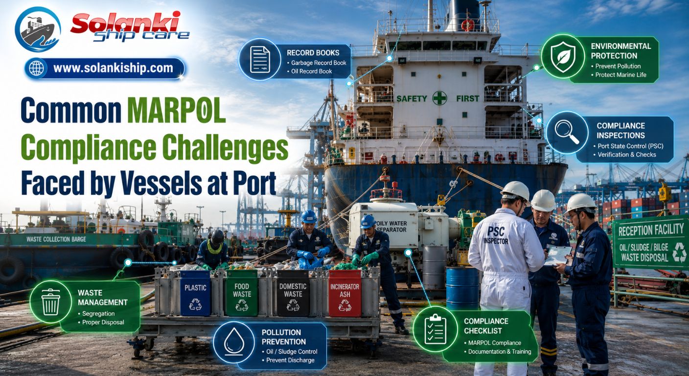 Common MARPOL Compliance Challenges Faced by Vessels at Port