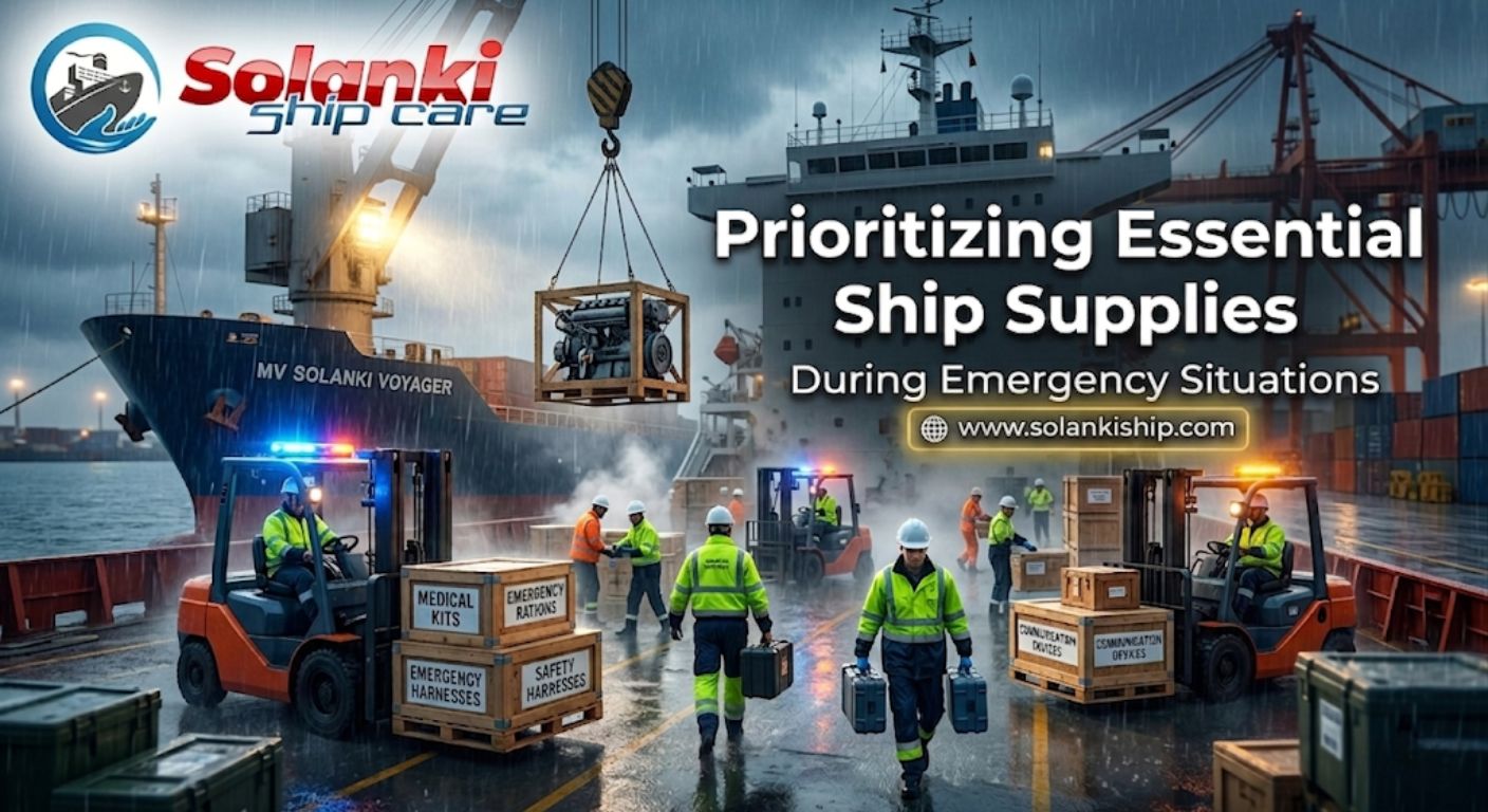 Prioritizing Essential Ship Supplies During Emergency Situations