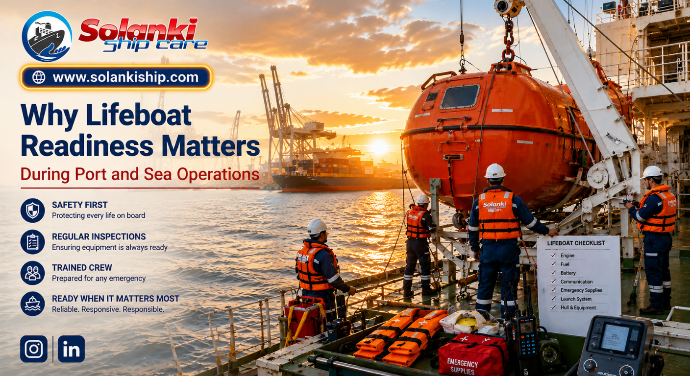 Why Lifeboat Readiness Matters During Port and Sea Operations