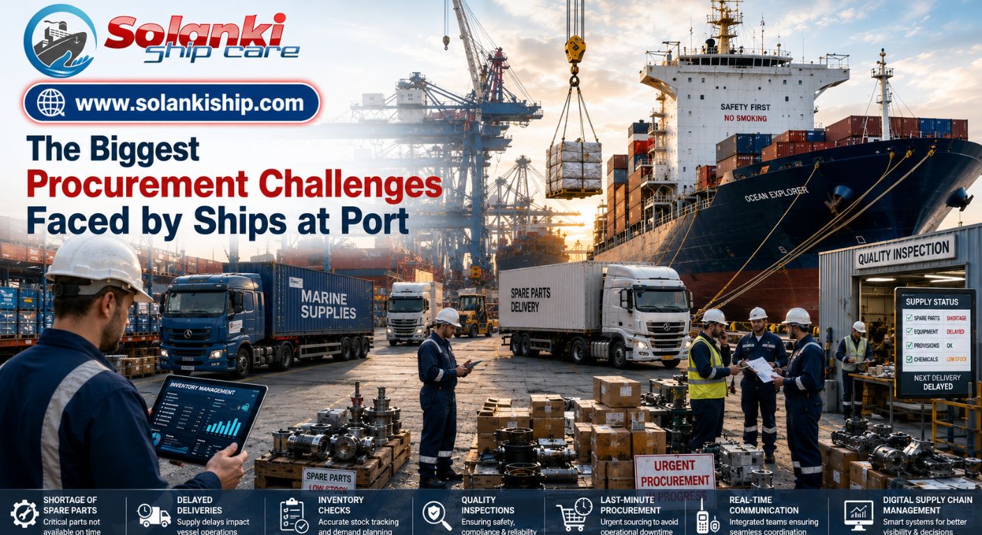 The Biggest Procurement Challenges Faced by Ships at Port