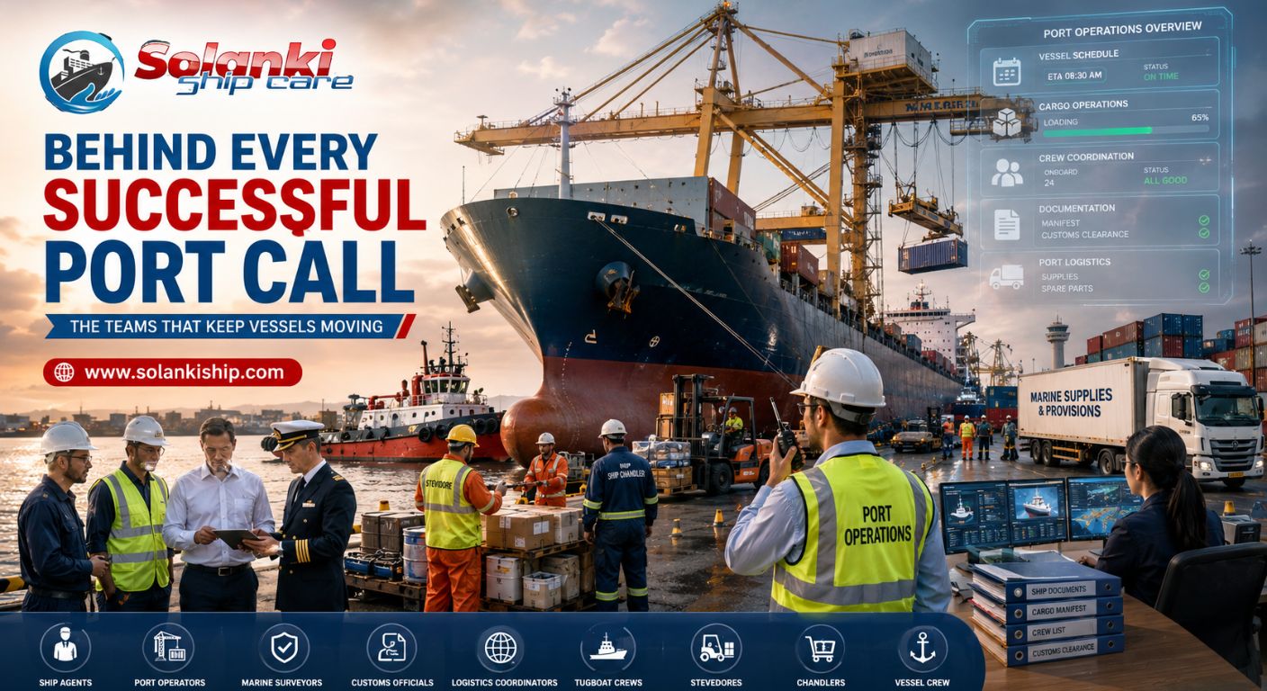 Behind Every Successful Port Call: The Teams That Keep Vessels Moving