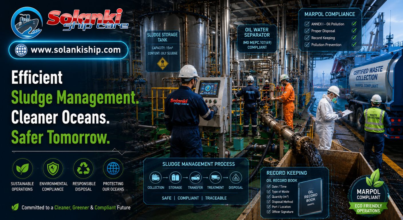 Sludge Management Onboard Ships: Challenges, Compliance, and Best Practices