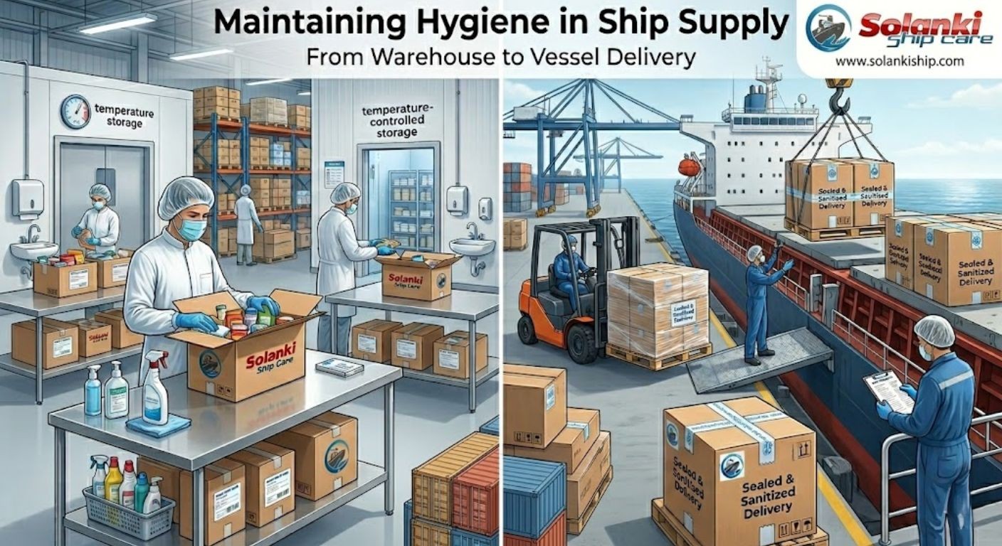 Maintaining Hygiene in Ship Supply: From Warehouse to Vessel Delivery