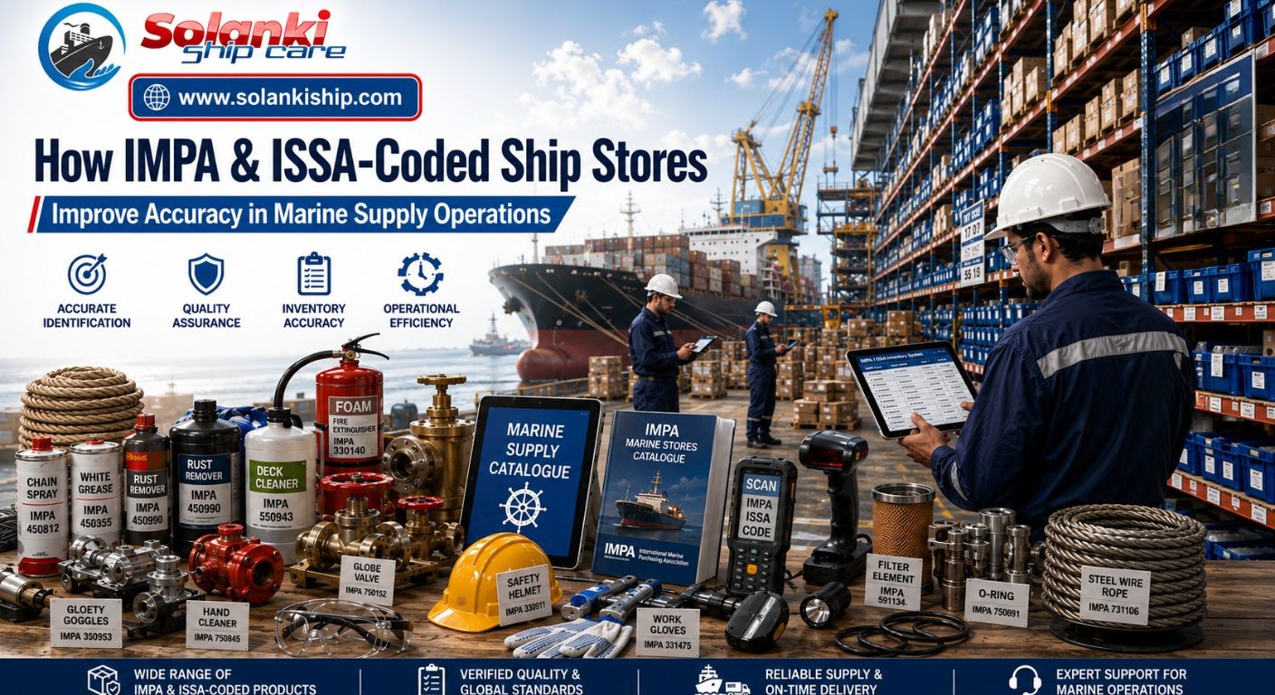How IMPA & ISSA-Coded Ship Stores Improve Accuracy in Marine Supply Operations