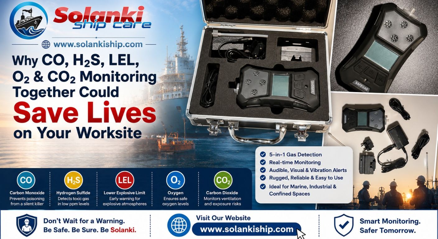Why CO, H2S, LEL, O2 & CO2 Monitoring Together Could Save Lives on Your Worksite